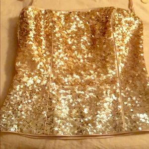 White House Black Market Corset top